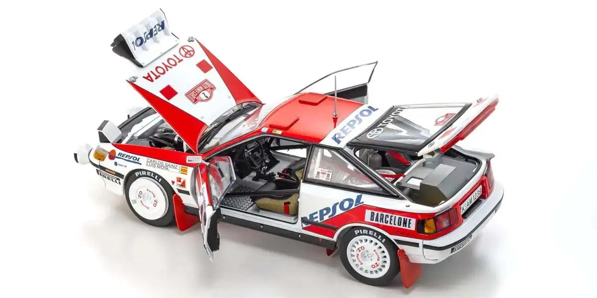 Kyosho 1:18 Toyota Celica Gt-Four c.sainz Winner Monte Carlo1991 Nr2 – view 4