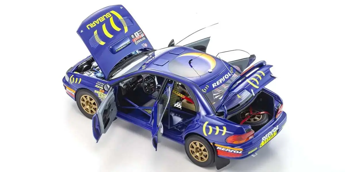 Kyosho 1:18 Subaru Impreza Colin McRae Winner Rac 1994 nr.4 – view 4