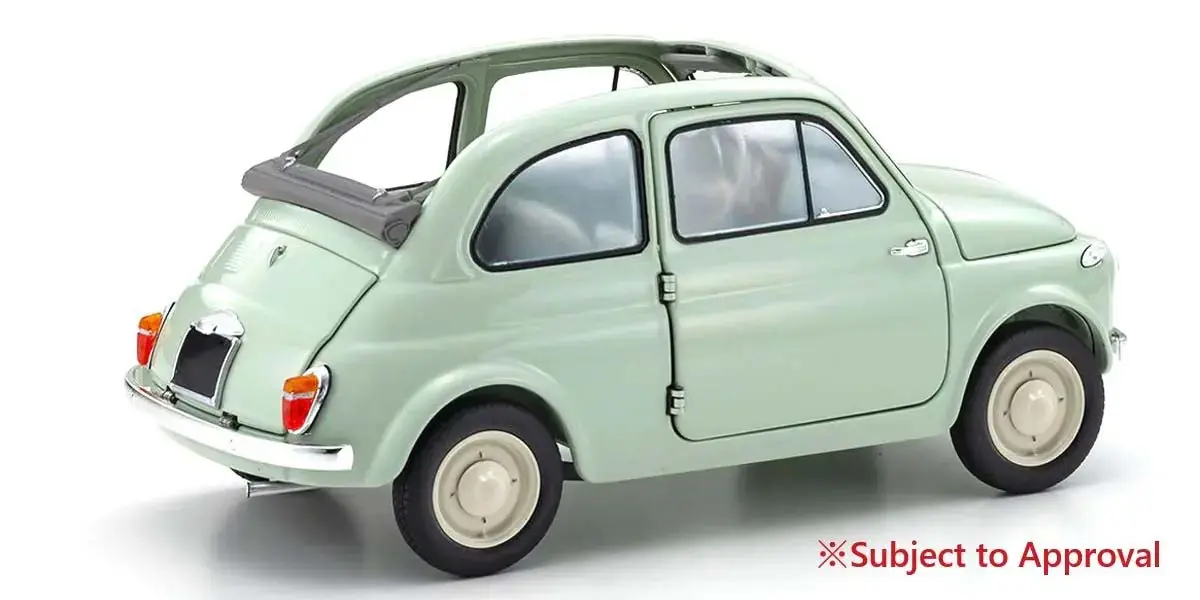 Kyosho 1:18 Fiat Nuova 500 Green Clear – view 2