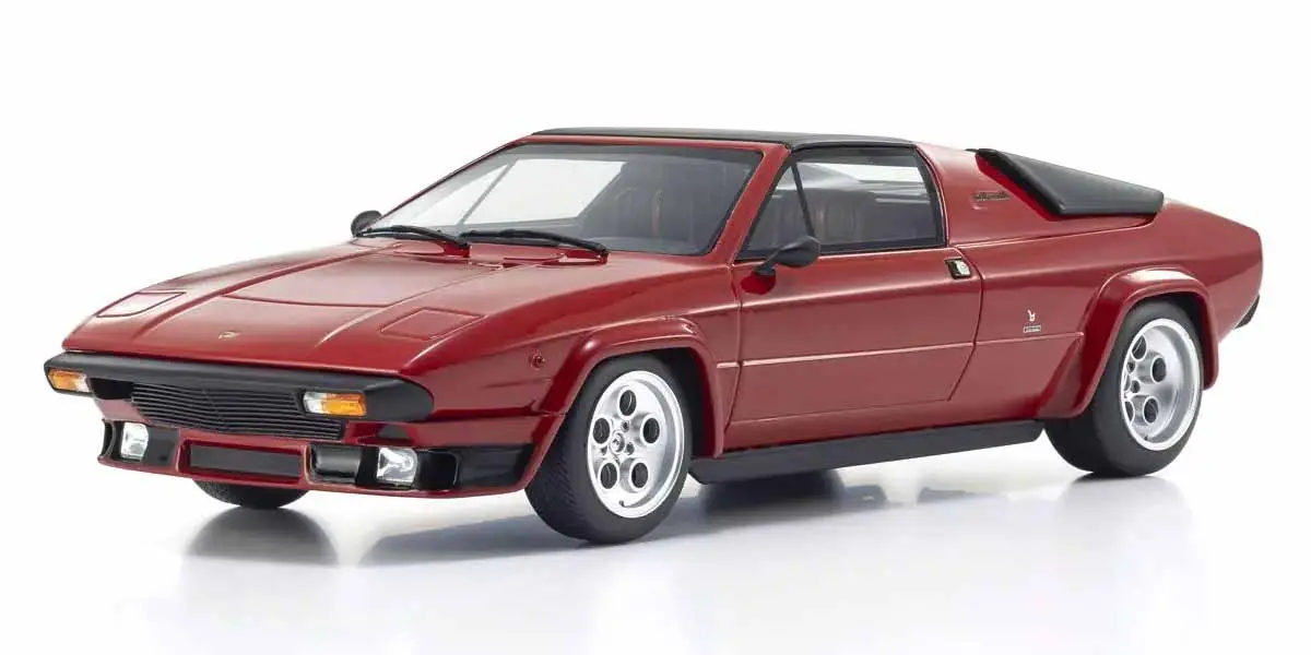 Kyosho 1:18 Resin Samurai Collection Lamborghini Silhouette Red