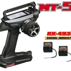 Sanwa Mt5 Combo With 2x Rx493 Receivers