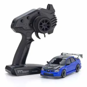 Kyosho Mini-Z Awd Subaru Impreza WRX Aero Kit Blue (Ma020n-M/Kt531p)