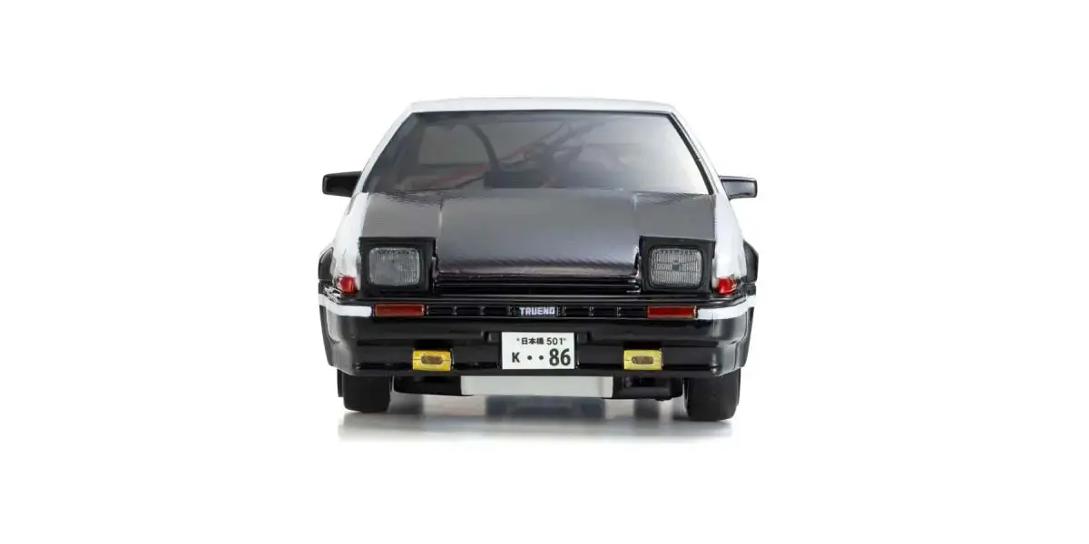 Kyosho First Mini-Z 1:28 Toyota Sprinter Trueno AE86 WH/BK – RC Car – view 5