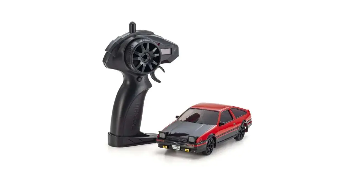 Kyosho First Mini-Z 1:28 Toyota Sprinter Trueno AE86 RD/BK – RC Car – view 2