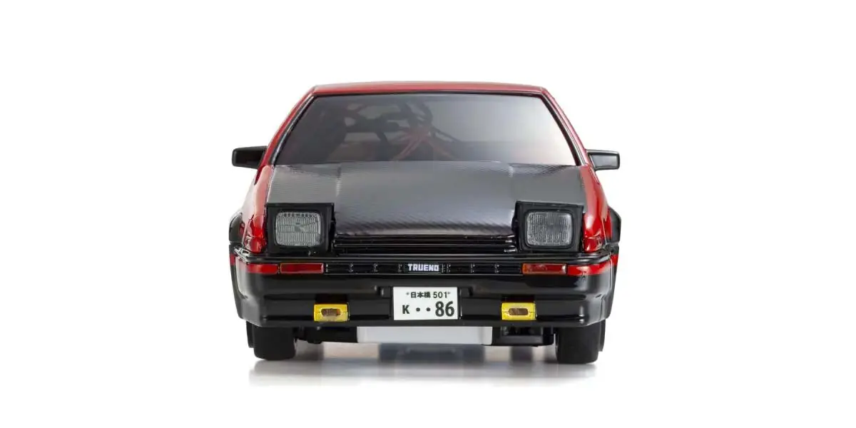 Kyosho First Mini-Z 1:28 Toyota Sprinter Trueno AE86 RD/BK – RC Car – view 5