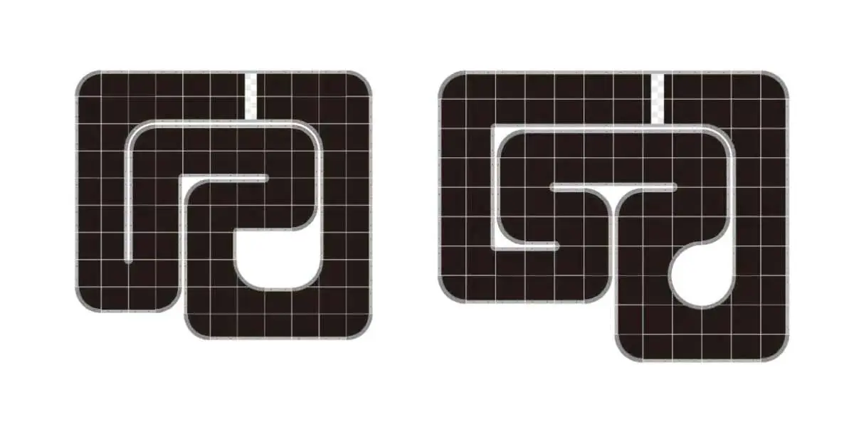 Kyosho Mini-Z Grand Prix Circuit50 Large Corner Set (16pcs) – view 3