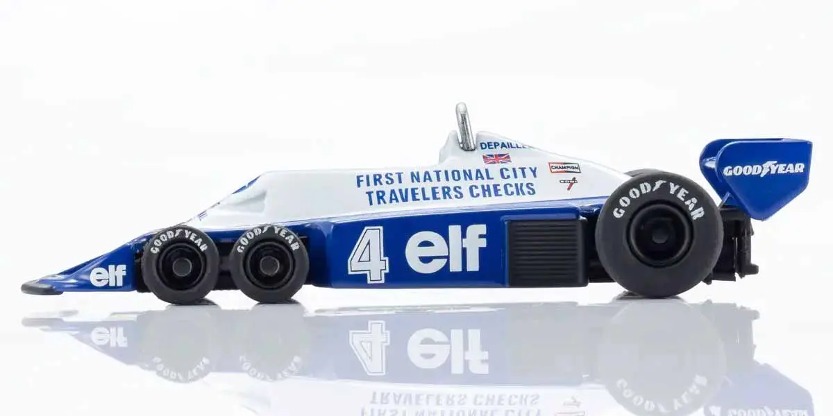 Kyosho 1:64 Die Cast Collection Tyrrell P34/2 1977 No.4 – view 3