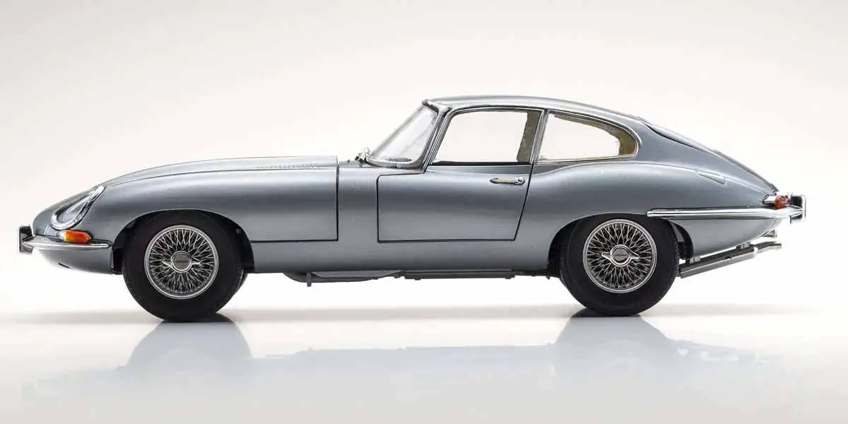 Kyosho 1:18 Jaguar E-Type 3.8L Coupe MK1 1961 Gun Metal – view 5