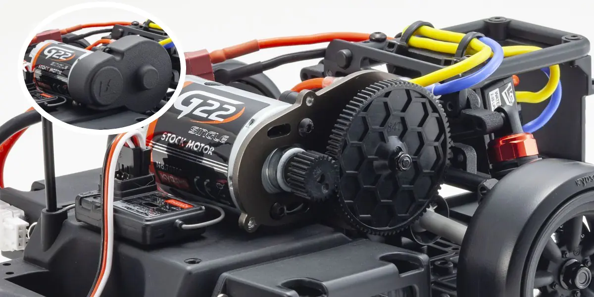 Kyosho Fazer D2 Toyota 86 GT Tuned Ver. Red 1:10 Drift Readyset – RC Drift Car – view 10