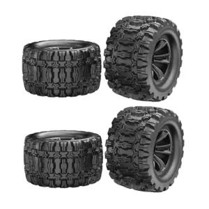 MJX Hyper Go 10208 Wheels & Tyres (Pre-Glued) – Part Number 1015a