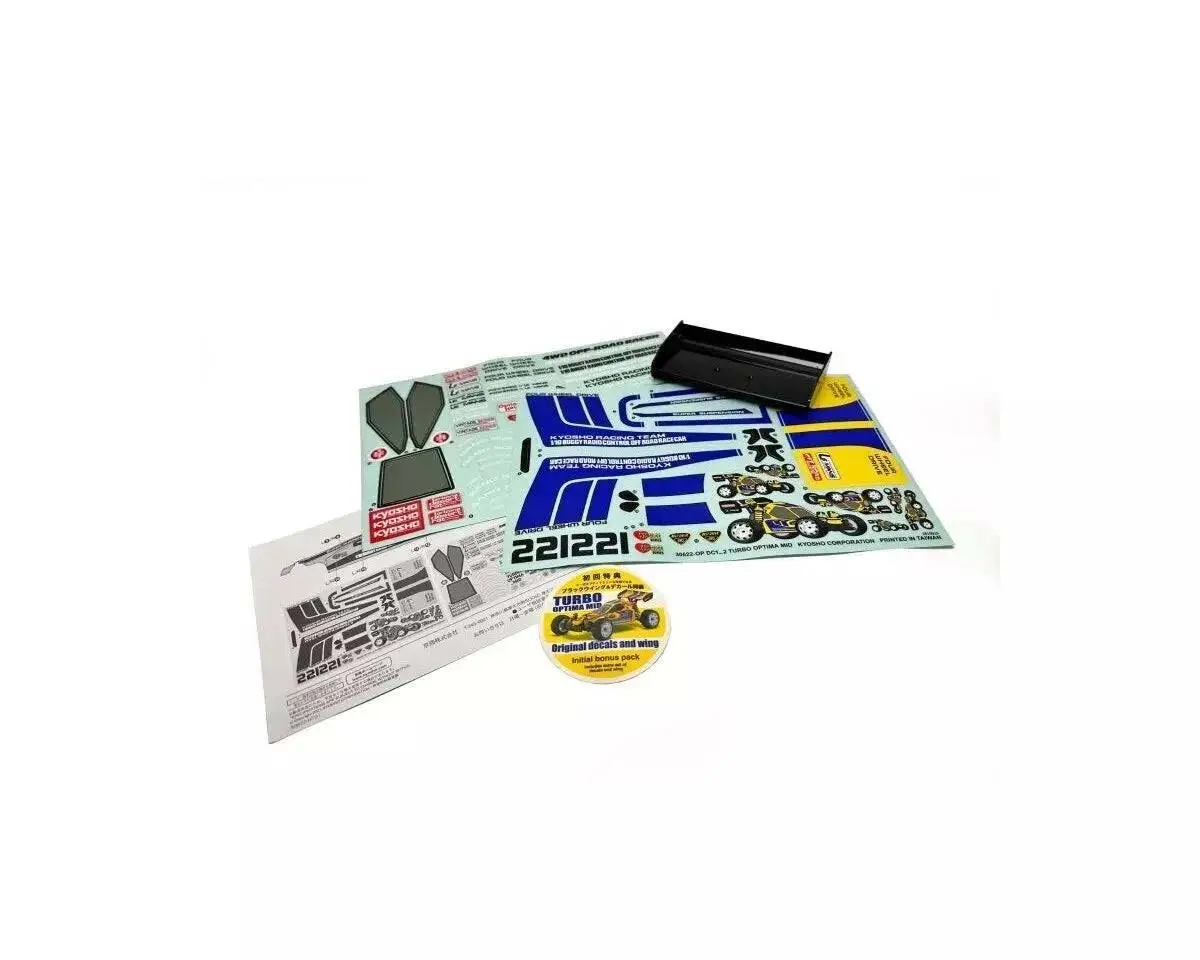 Kyosho Optima Mid 4WD 1:10 Kit *Legendary Series* – view 3