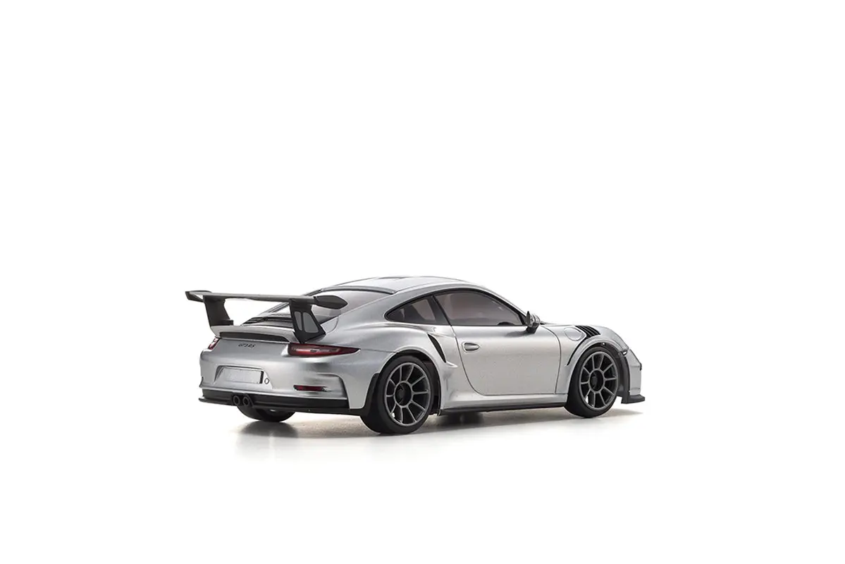 Kyosho Mini-Z MR04 RWD Porsche 911 GT3 RS Silver (N-Rm/Kt531p) – RC Car – view 3