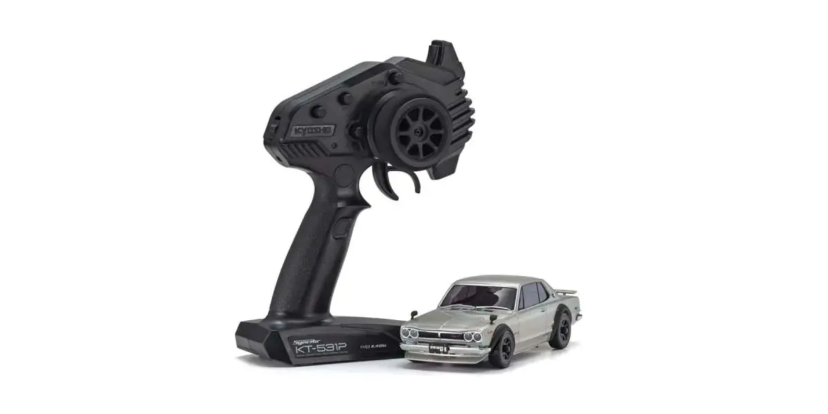 Kyosho Mini-Z MR04 RWD Skyline 2000gt-R KPGC10 Silver (N-Mm2/Kt531p) – RC Car