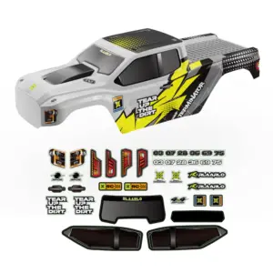 Rlaarlo Omni-Terminator Yellow & Silver Body Shell – Part Number R11163