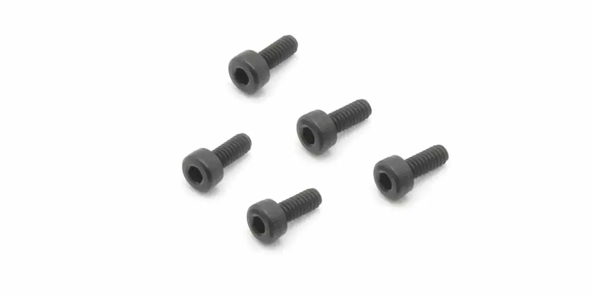 Kyosho m2.0x5mm Metallic Cap Screws (5) Kyosho