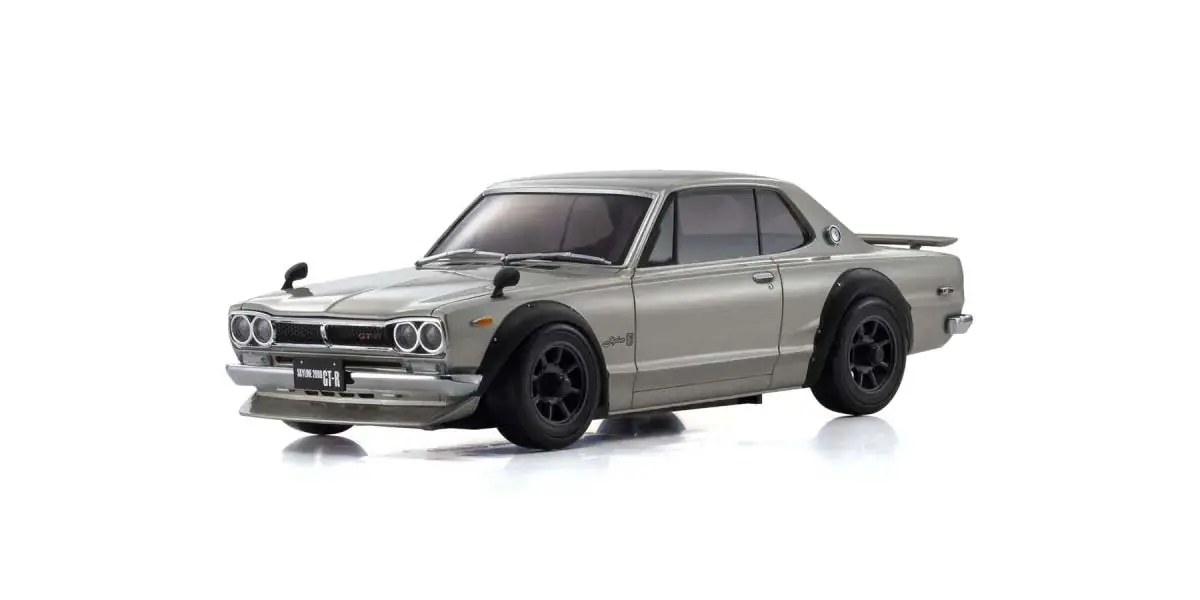 Kyosho Mini-Z AWD Skyline 2000gt-R KPGC10 Silver (MA020N-L/KT531P) – RC Car – view 2