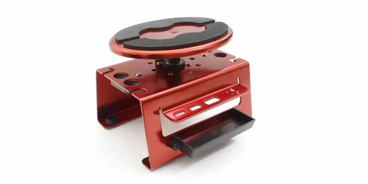 Kyosho Maintenance Stand - High Type (Red) – view 2
