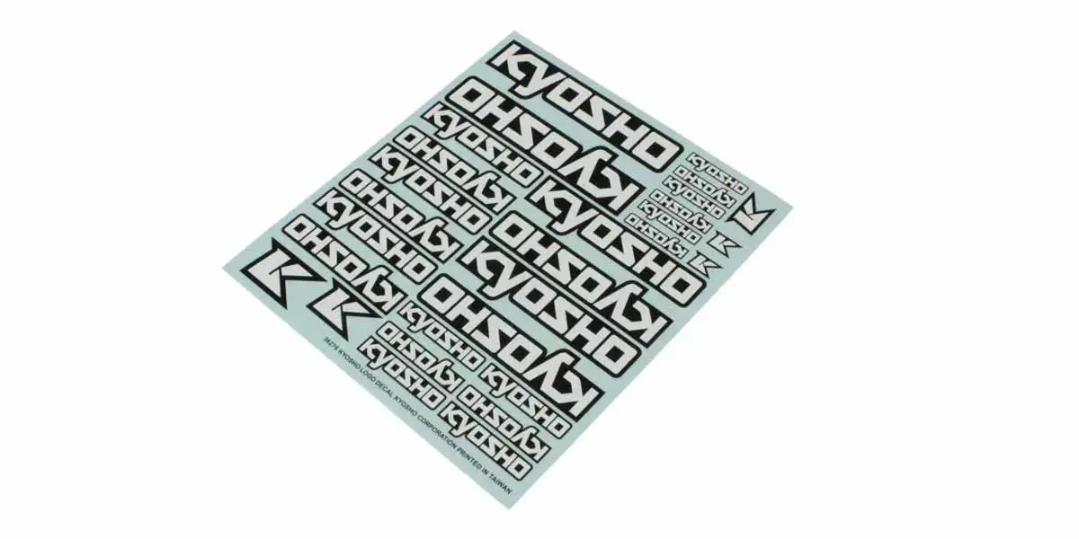 Kyosho Logo Decal Sheet (235x210mm)