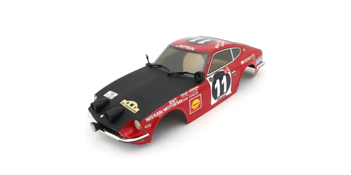 Kyosho Fazer FZ02-R 1:10 Datsun 240Z 1971 Safari Rally Body Set
