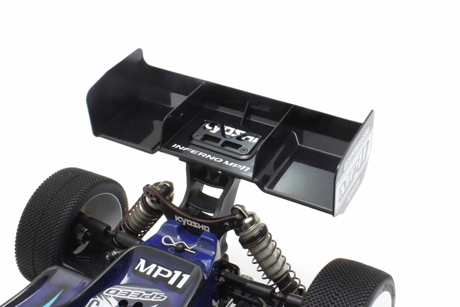 Kyosho Inferno MP11 Wide Wing Mounting – view 2
