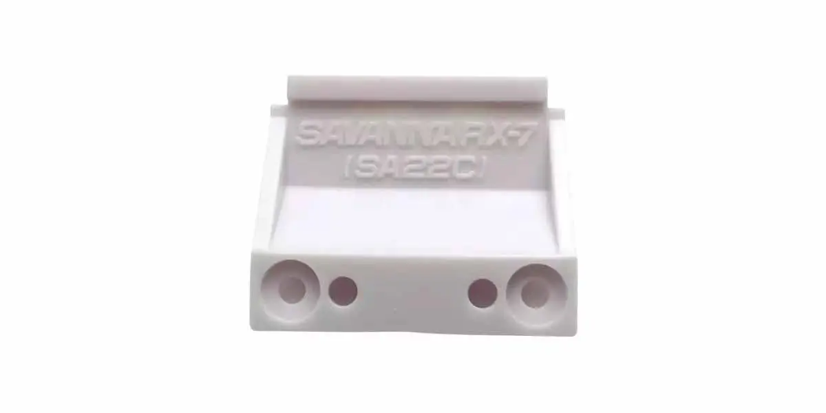 Kyosho Mini-Z Mazda Rx-7 Sa22c White Body Set W/2wd Rims