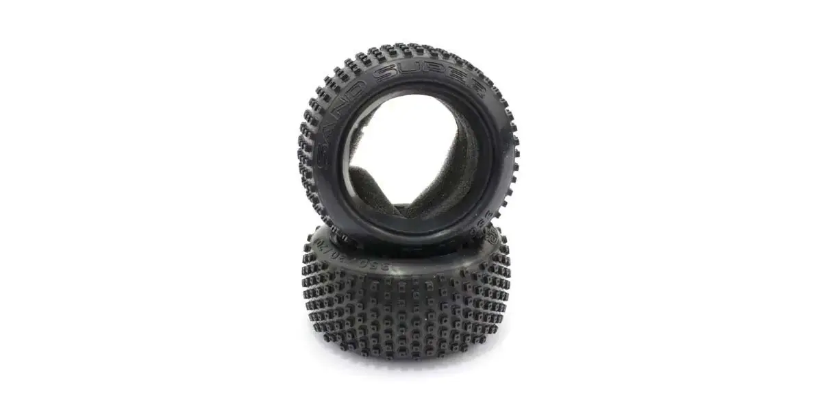 Kyosho Turbo Optima Hard Tires 50x83x36mm (2) - Block Type