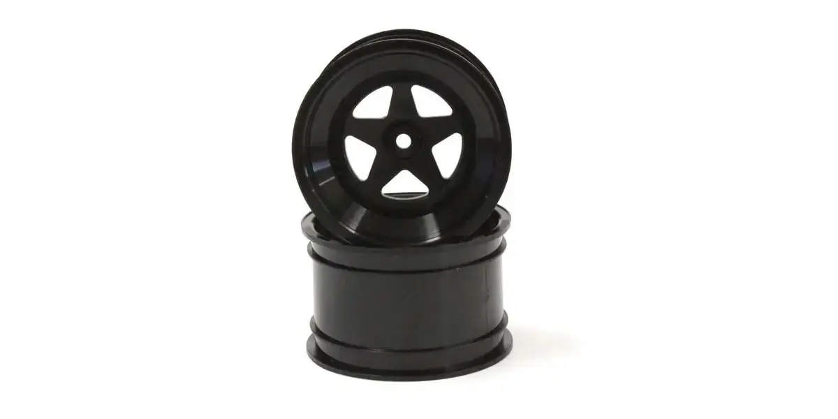 Kyosho Scorpion 2014 Black Rear Wheel 2.2 Inches (2)