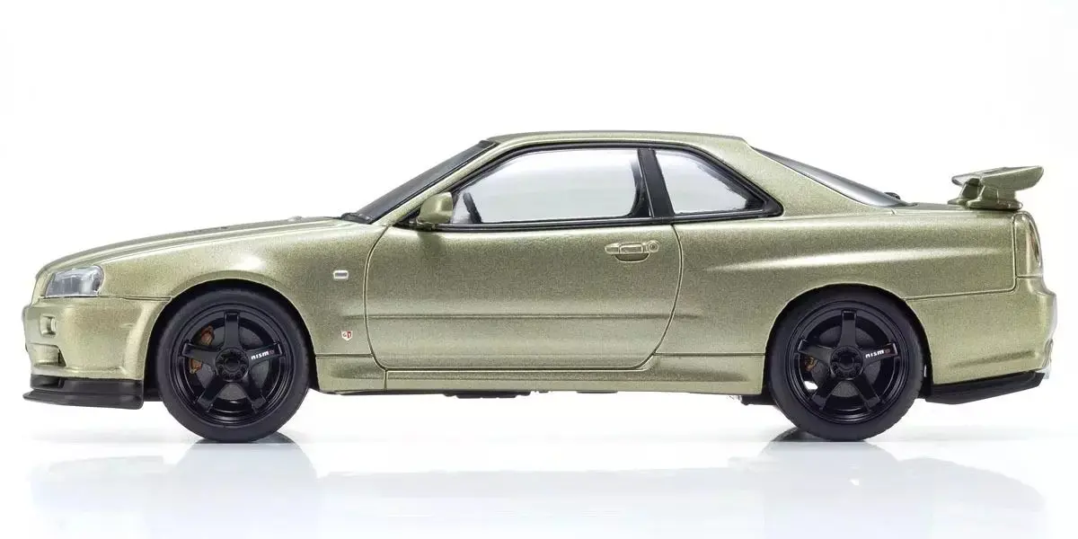 Kyosho 1:43 Nissan Skyline R34 GT-R v-Spec II Nür Millenium Jade – view 3