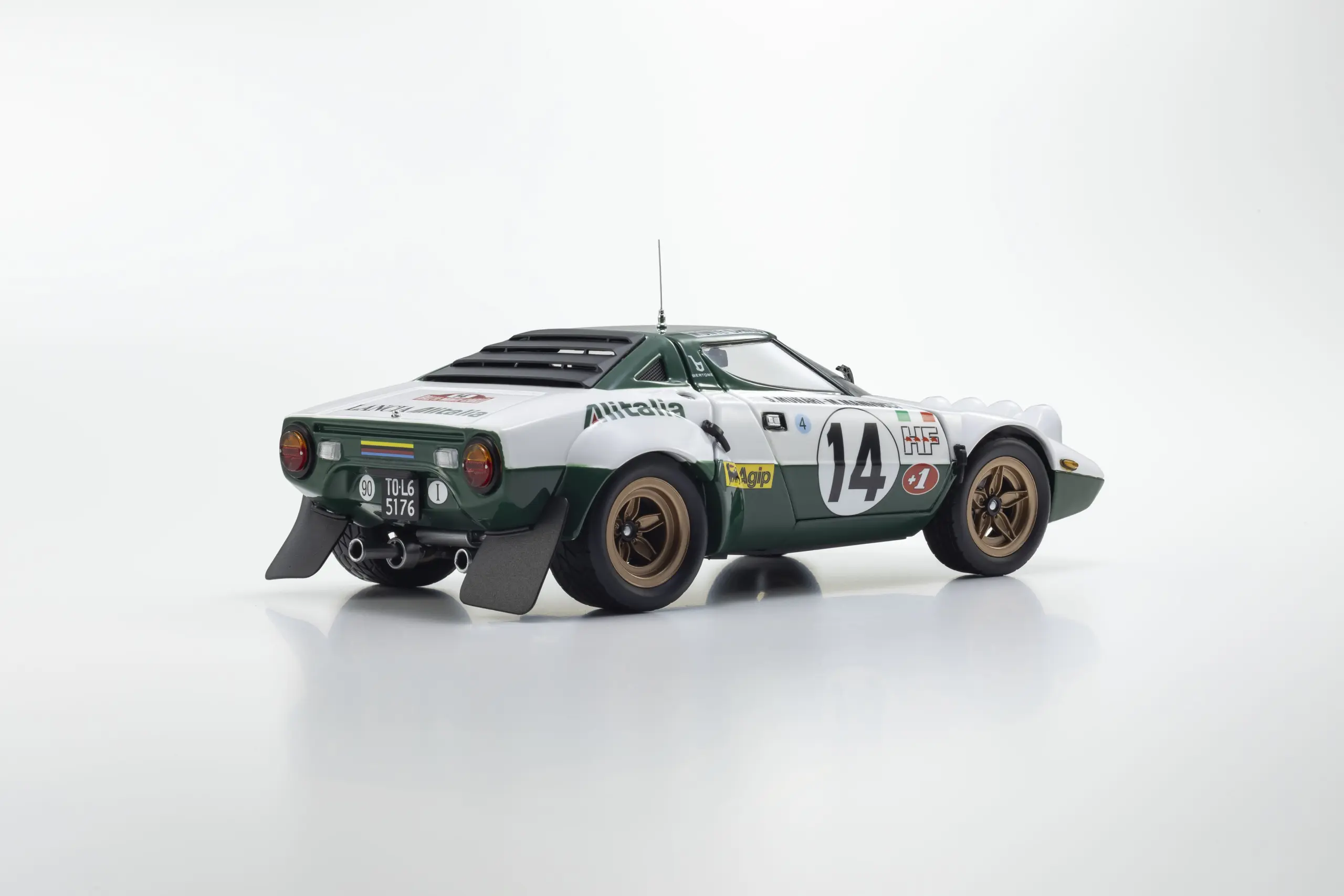 Kyosho 1:18 Lancia Stratos HF S.Munari Winner Monte Carlo 1975 Nr.14
