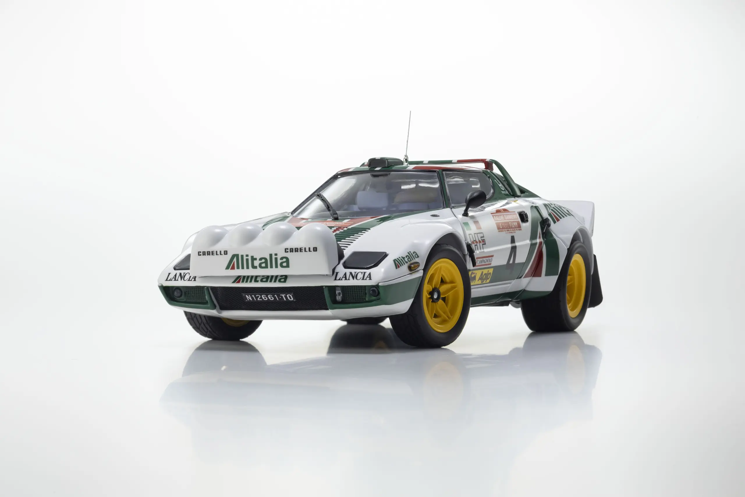 Kyosho 1:18 Lancia Stratos HF B.Waldegard Winner San Remo 1976 Nr.4 – view 8