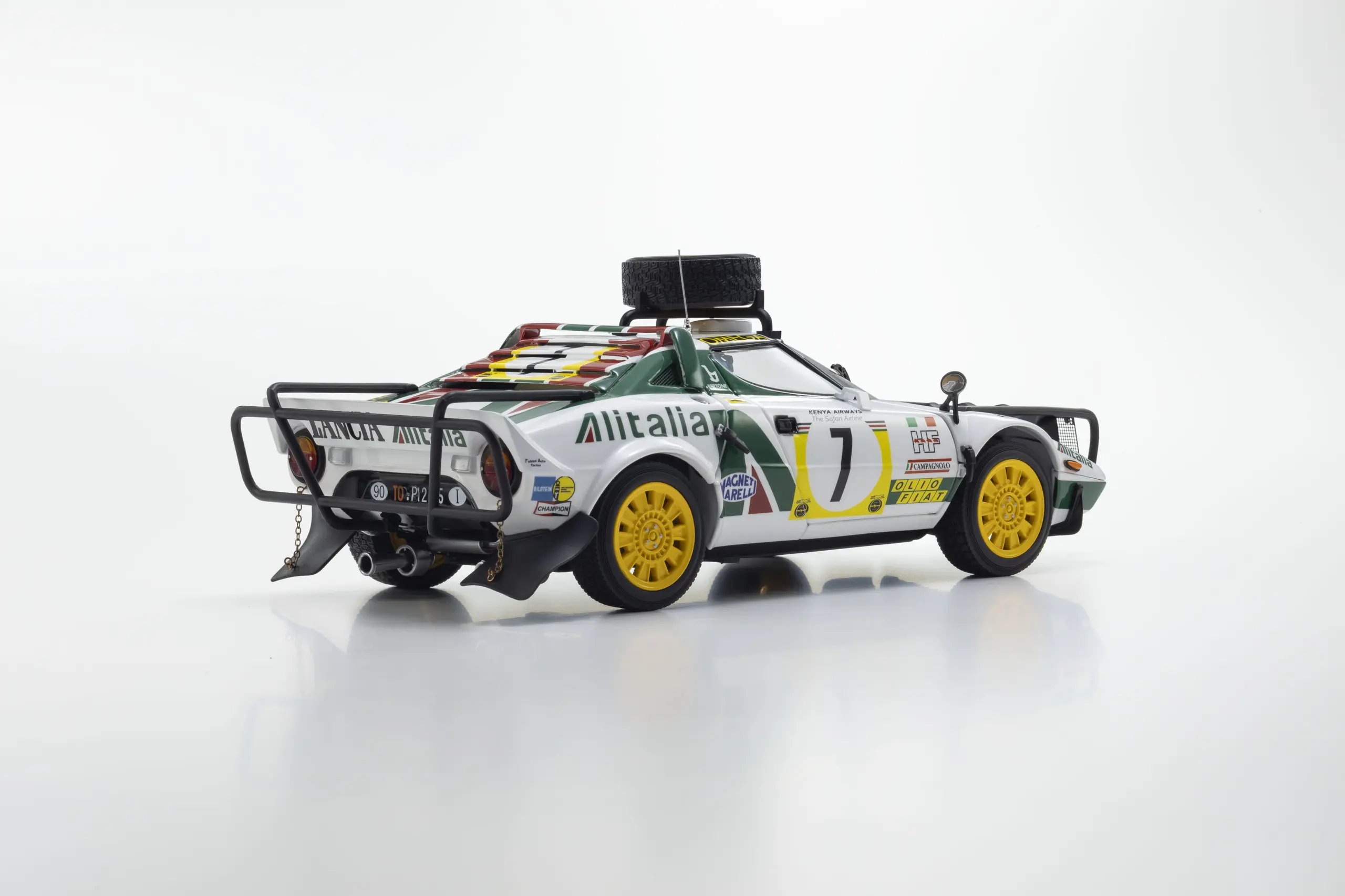 Kyosho 1:18 Lancia Stratos HF S.Munari 3rd Safari Rally 1977 Nr.7 – view 2