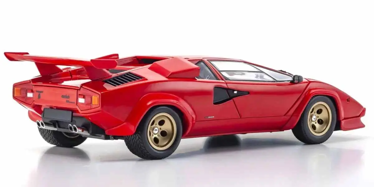 Kyosho 1:18 Lamborghini Countach LP5000 Quattrovalvole Red – view 2