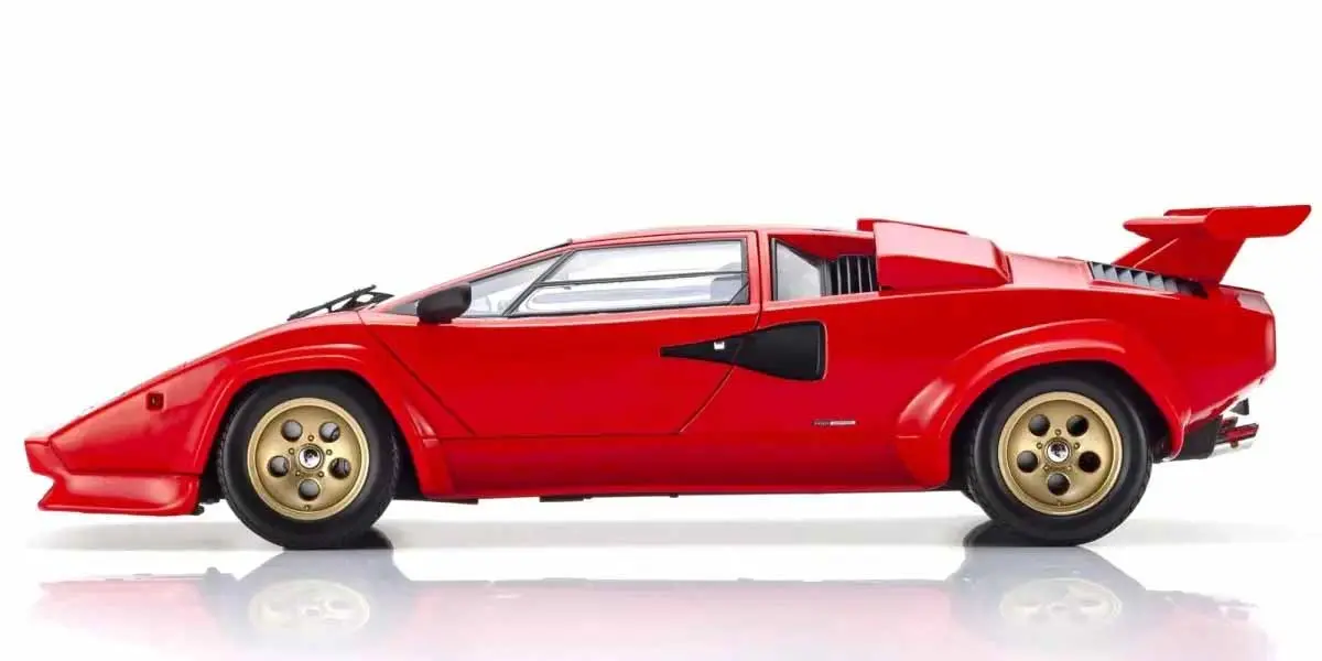 Kyosho 1:18 Lamborghini Countach LP5000 Quattrovalvole Red – view 3