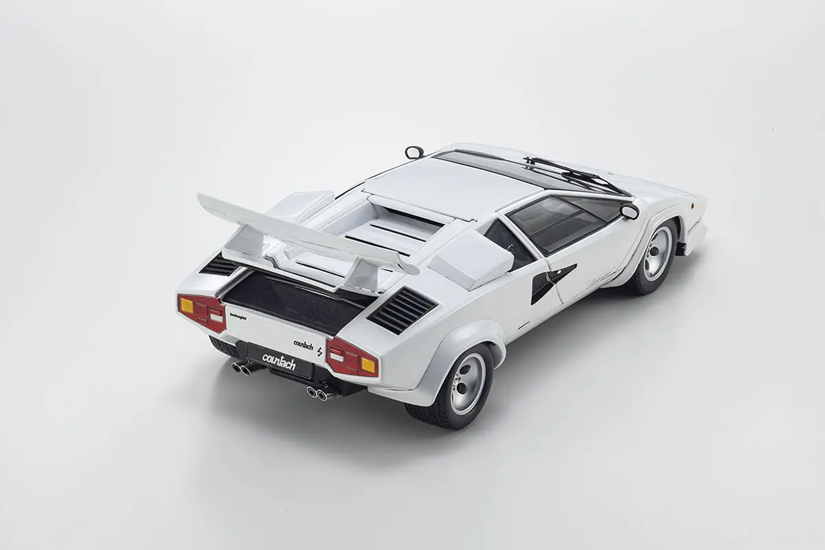 Kyosho 1:18 Lamborghini Countach Lp400 S White – view 6