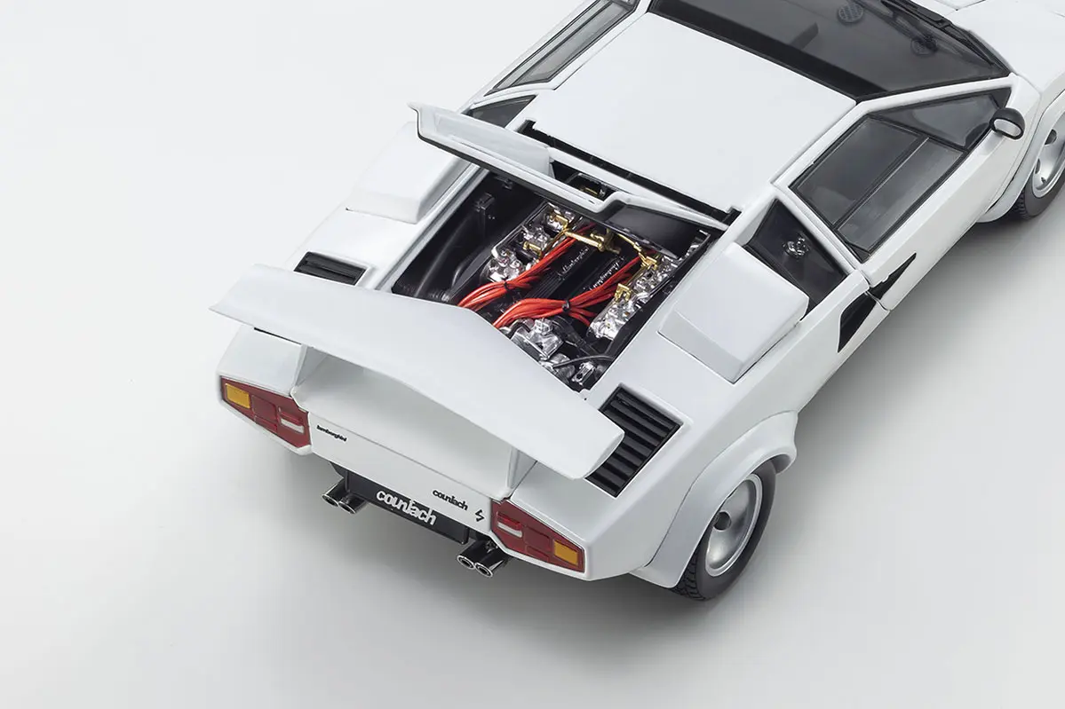 Kyosho 1:18 Lamborghini Countach Lp400 S White – view 14