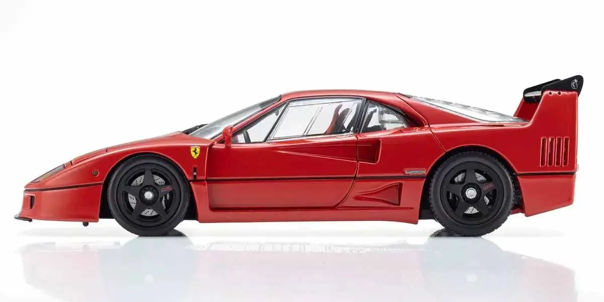 Kyosho 1:18 Ferrari F40 Light Weight Red 1987 Die-Cast Collection – view 3
