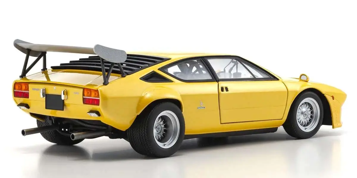 Kyosho 1:18 Lamborghini Urraco Rally 1974 Yellow – view 2