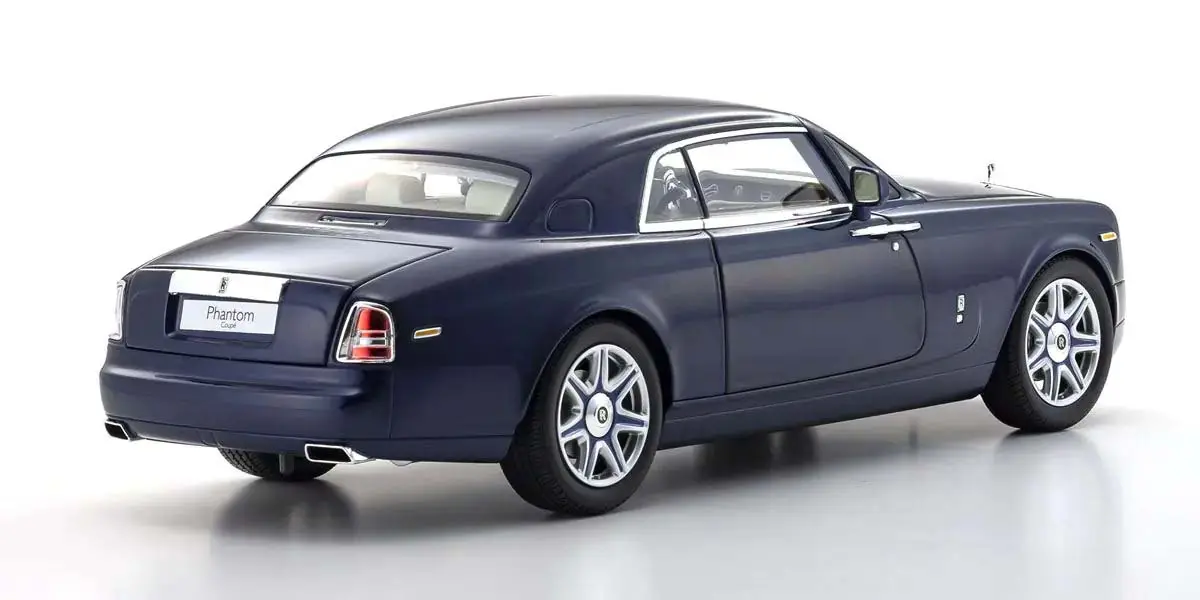 Kyosho 1:18 Rolls-Royce Phantom Coupé 2008 Blue Metallic – view 2