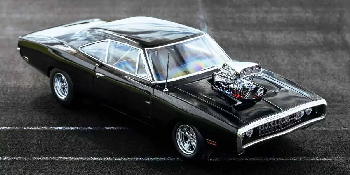 Kyosho 1:18 Dodge Charger R/T 1970 Fast & Furious Black – view 4