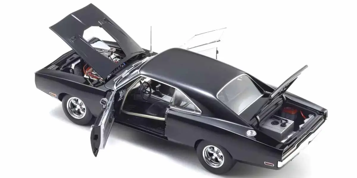 Kyosho 1:18 Dodge Charger R/T 1970 Fast & Furious Black – view 8