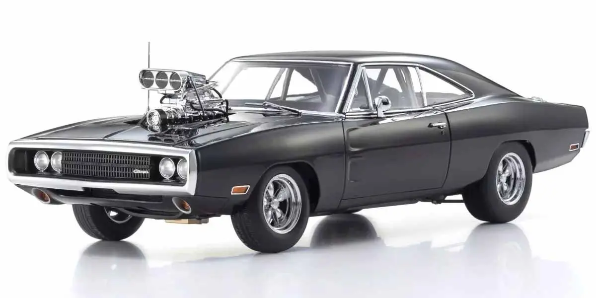 Kyosho 1:18 Dodge Charger R/T 1970 Fast & Furious Black – view 10