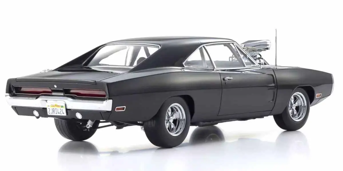 Kyosho 1:18 Dodge Charger R/T 1970 Fast & Furious Black – view 11