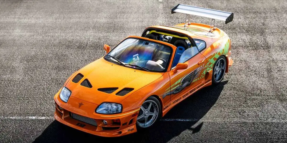 Kyosho 1:18 Toyota Supra Turbo Fast & Furious Orange Pearl – view 2