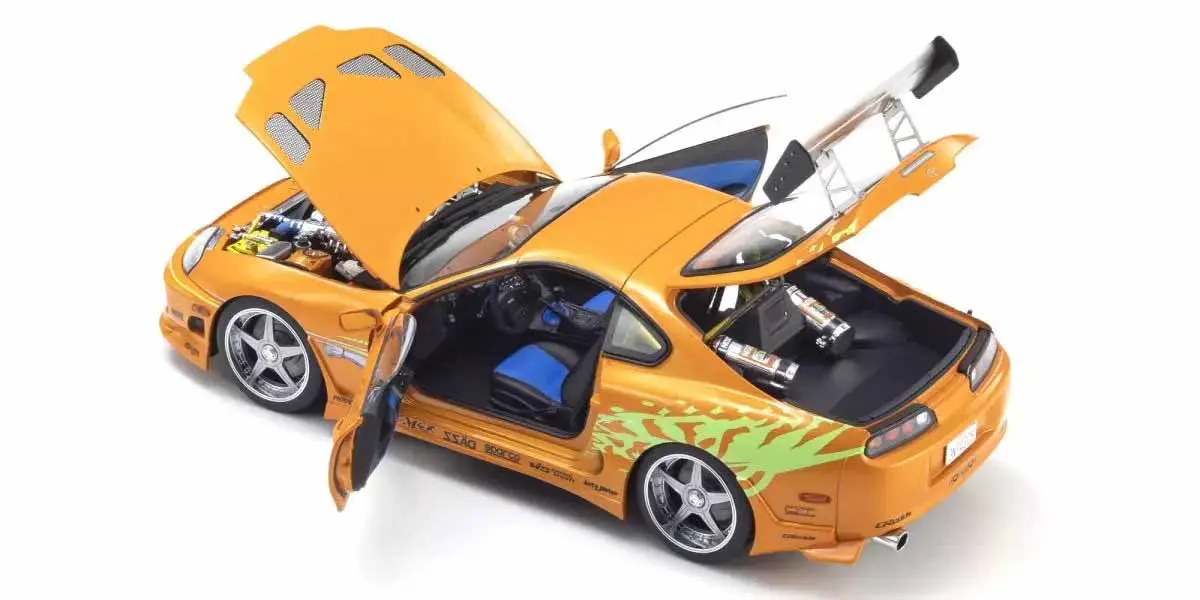 Kyosho 1:18 Toyota Supra Turbo Fast & Furious Orange Pearl – view 8