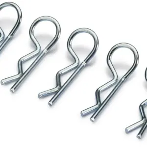 Body Clips medium/silver (10)