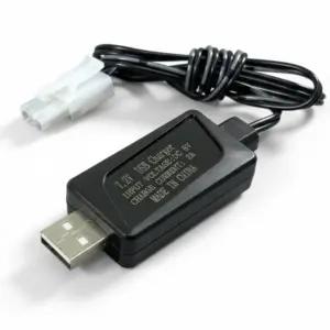 USB cable charger – NiMH 2A/10W.