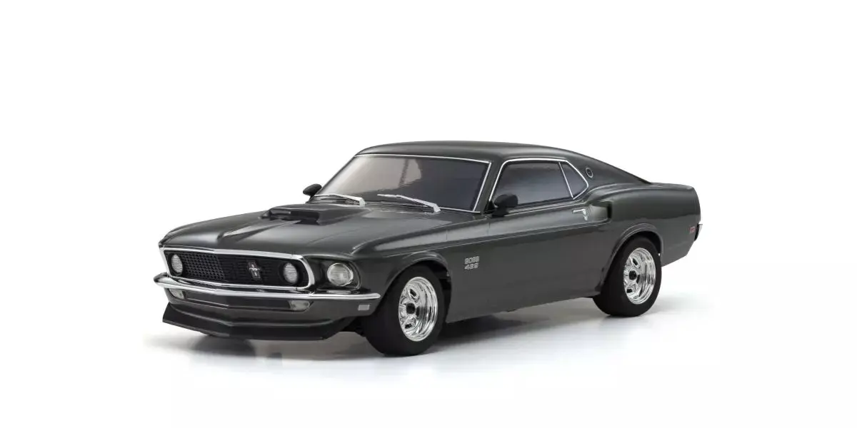 Kyosho Fazer Fz02 (L) Ford Mustang Boss 429 Black 1969 1:10 Readyset – RC Car – view 2