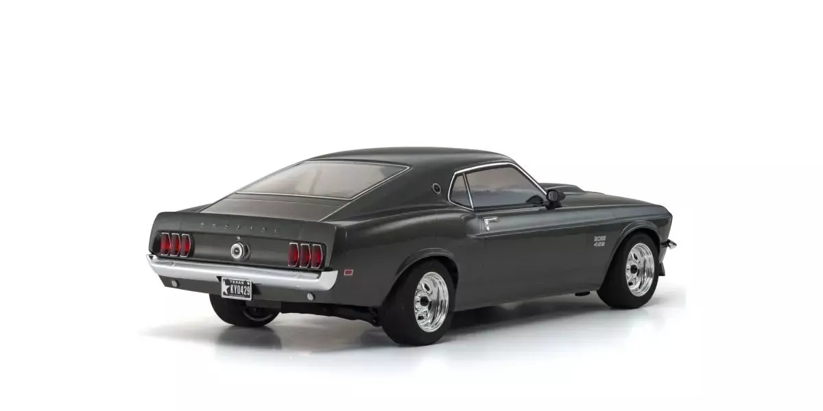 Kyosho Fazer Fz02 (L) Ford Mustang Boss 429 Black 1969 1:10 Readyset – RC Car – view 3
