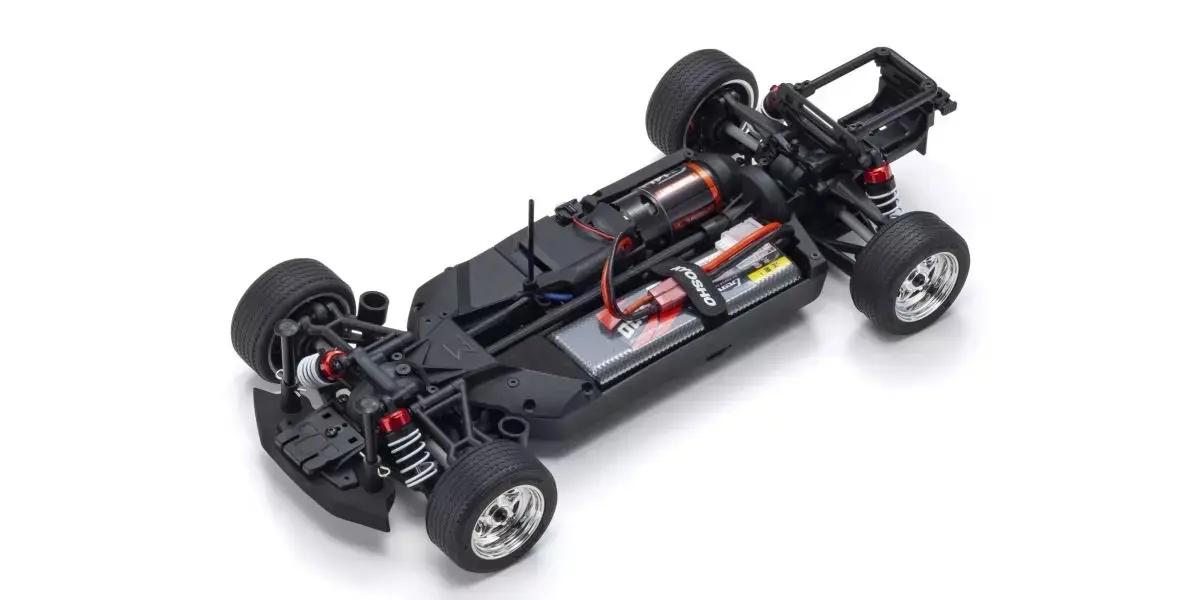 Kyosho Fazer Fz02 (L) Ford Mustang Boss 429 Black 1969 1:10 Readyset – RC Car – view 4