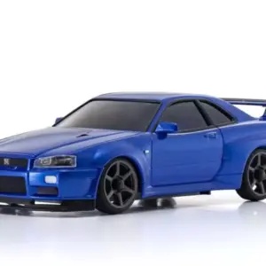 Kyosho Autoscale Mini-Z Skyline Gt-R R34 Metallic Blue (Ma020n-L)